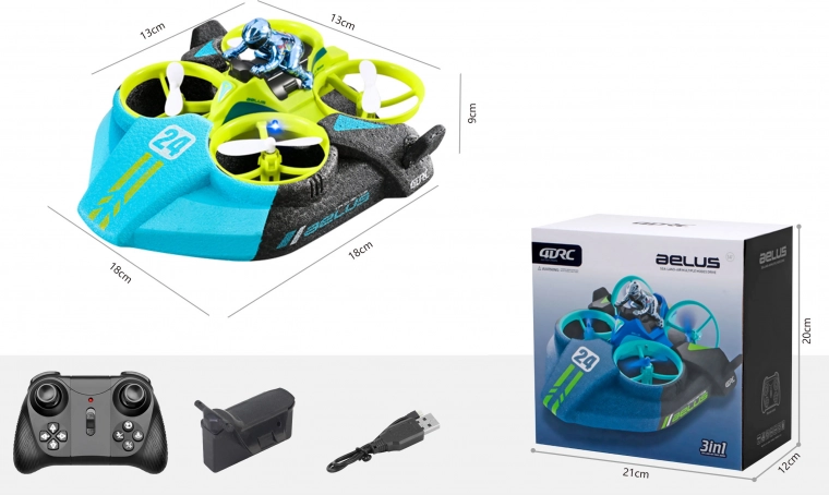 Dron Aelus 3v1 με τηλεχειρισμό χωρίς κάμερα