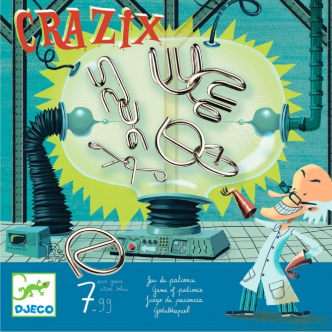 DJECO Crazix: Σετ μεταλλικών γρίφων 6 τεμ.
