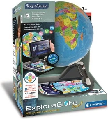 Διαδραστική εκπαιδευτική υδρόγειος Eduglobus A.I. CLE