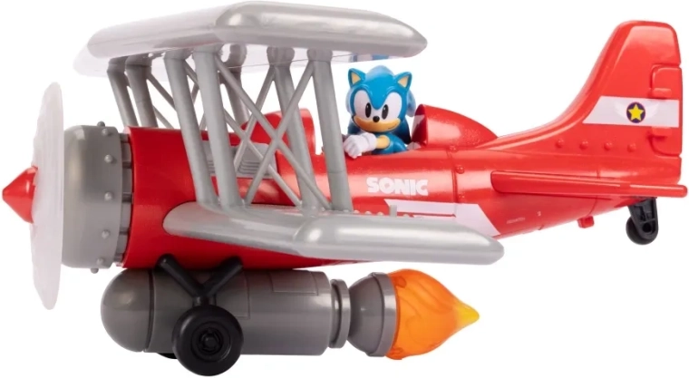 Εμβληματικό Tornado Biplane με τον Sonic