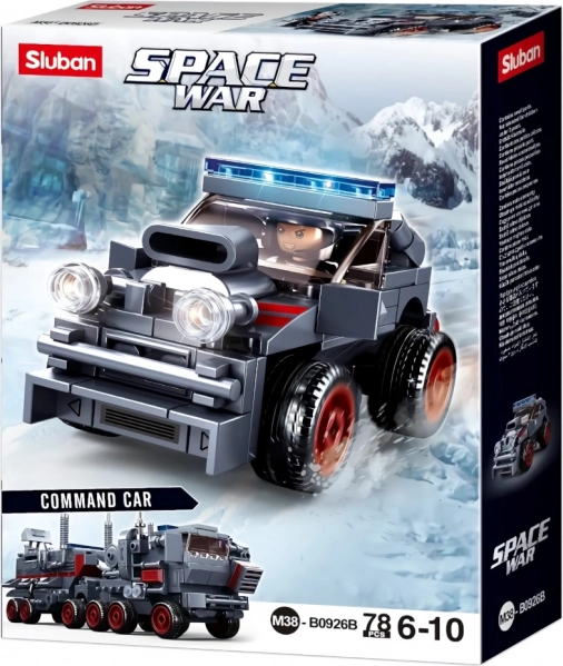 Sluban Space War περιπολικό όχημα κατασκευής