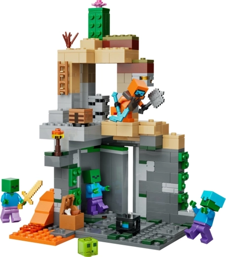 Κατασκευή σε ερημικό biome στο στυλ του Minecraft
