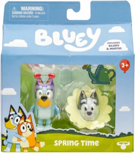 Σετ φιγούρων BLUEY – ανοιξιάτικο 2‑πακ
