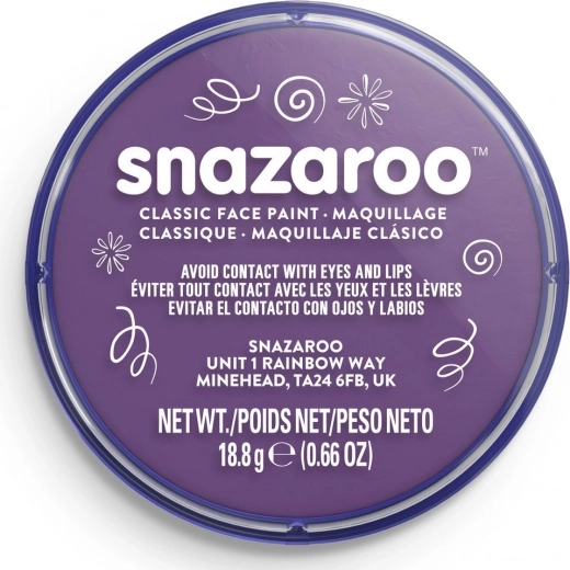 Χρώμα για πρόσωπο και σώμα SNAZAROO κόκκινο 18 ml