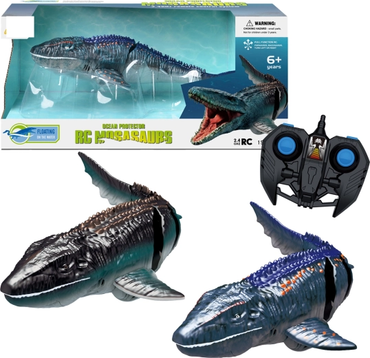 Τηλεκατευθυνόμενος Mosasaurus με ρεαλιστική κίνηση, αδιάβροχος 2,4 GHz