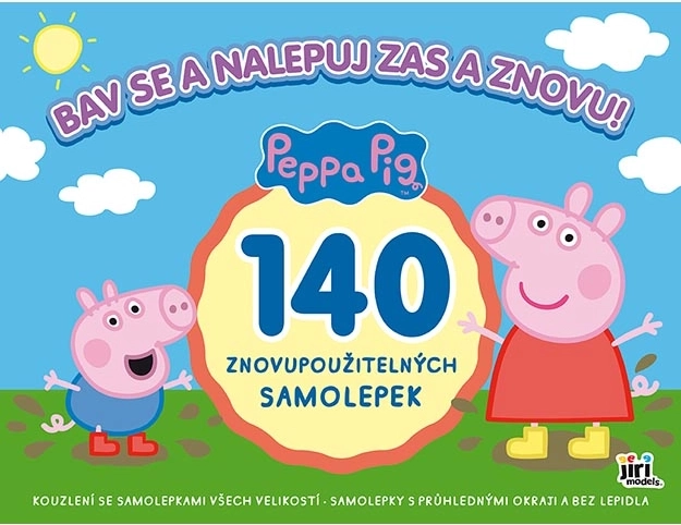 Το Γουρουνάκι Πέππα – διασκέδαση με επαναχρησιμοποιούμενα αυτοκόλλητα