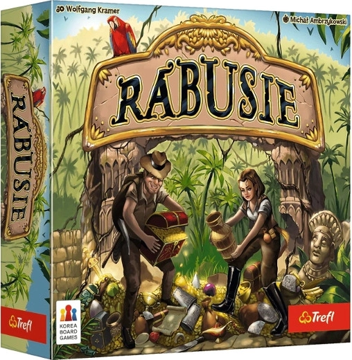 Rabusie – οικογενειακό παιχνίδι καρτών για τη μοιρασιά θησαυρών