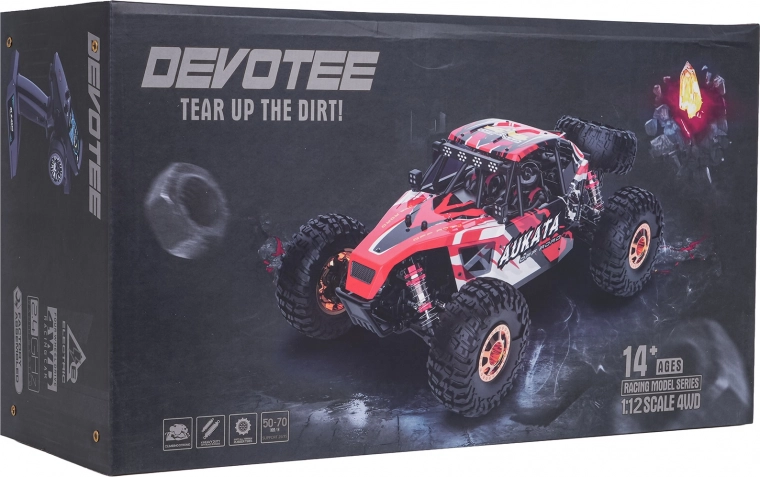 RC crawler Alikata 1:12 μωβ