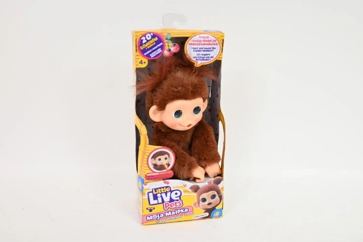 Little Live Pets My Baby Monkey Minis πιθηκάκι Chikki Cherry - 1 τεμάχιο
