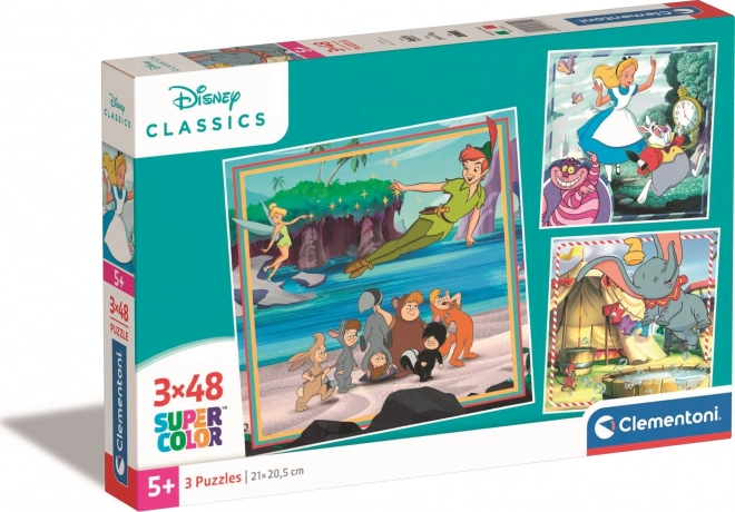 Παζλ Clementoni Disney κλασικά 3x48 κομμάτια