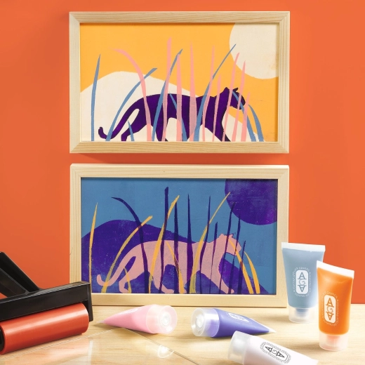 Σετ για gel εκτύπωση DJECO Atelier