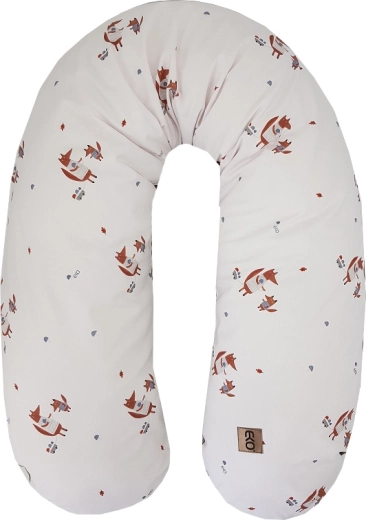 Οικολογικό μαξιλάρι θηλασμού EKO velvet Fox 180 cm