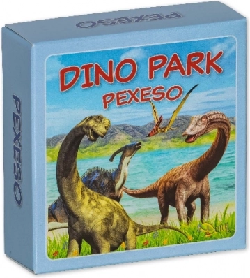 Παιχνίδι μνήμης (Pexeso) Dino Park σε κουτάκι