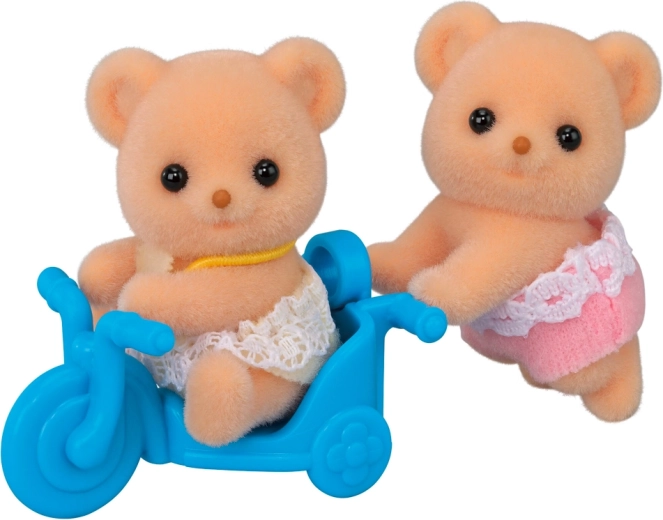 Δίδυμα αρκουδάκια μπισκότου με μηχανή SYLVANIAN FAMILIES