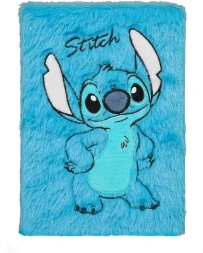 Βελούδινο σημειωματάριο A5 Lilo & Stitch