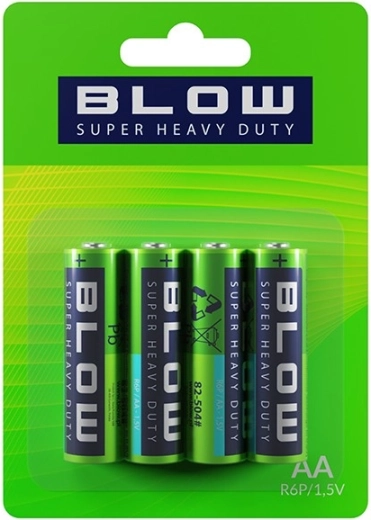 Μπαταρίες BLOW super heavy duty AA, blister 4 τεμ.