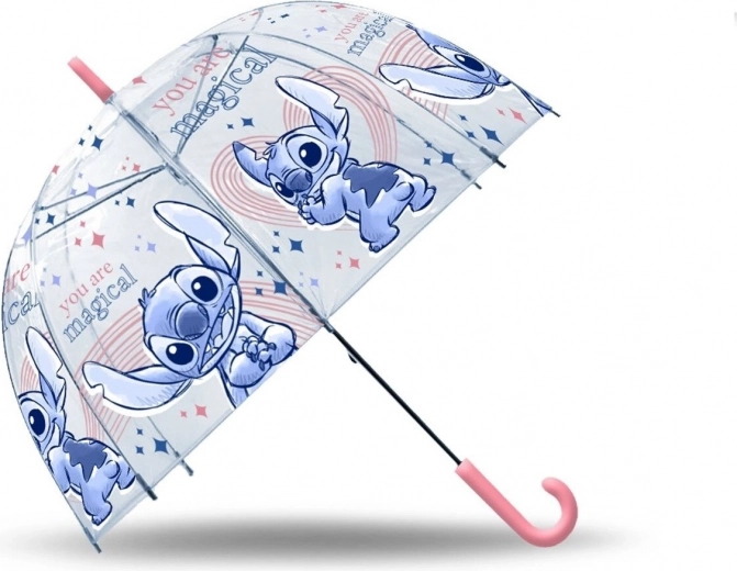 Διαφανής αυτόματη ομπρέλα 19 ιντσών Stitch