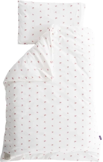 Träumeland jersey σετ σεντονιών Flora 100 × 135 cm + 40 × 60 cm