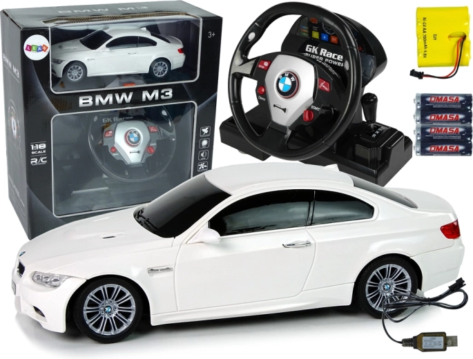 Αγωνιστικό αυτοκίνητο τηλεχειρισμού BMW M3 με τιμόνι