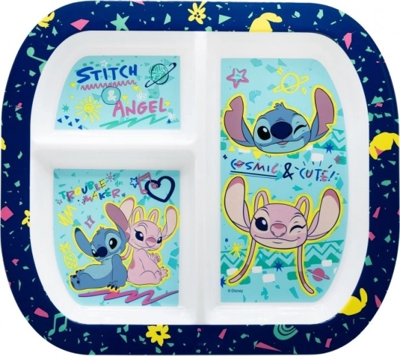 Παιδικό ορθογώνιο πιάτο STITCH