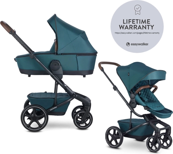 Easywalker harvey⁵ premium συνδυαστικό καρότσι 2σε1 – Πράσινο Jade