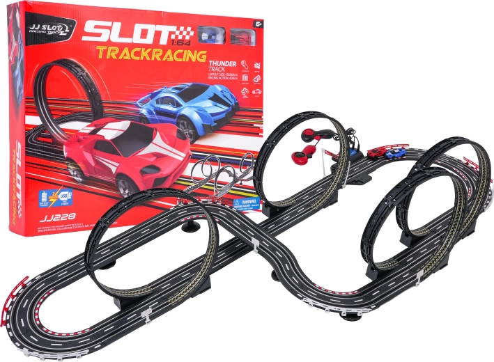 Αγωνιστική πίστα αυτοκινήτων Track Sport 600 cm