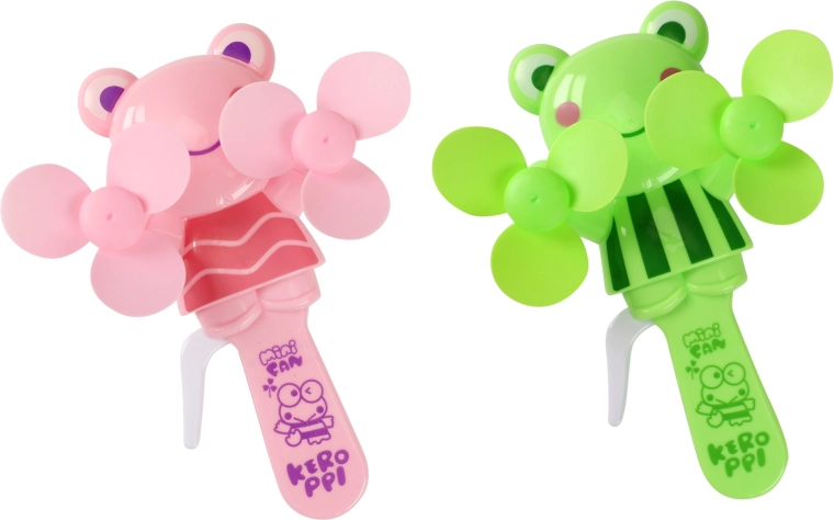 Χειροκίνητος μίνι ανεμιστήρας KEROPPI – βατραχένιο σχέδιο για παιδιά