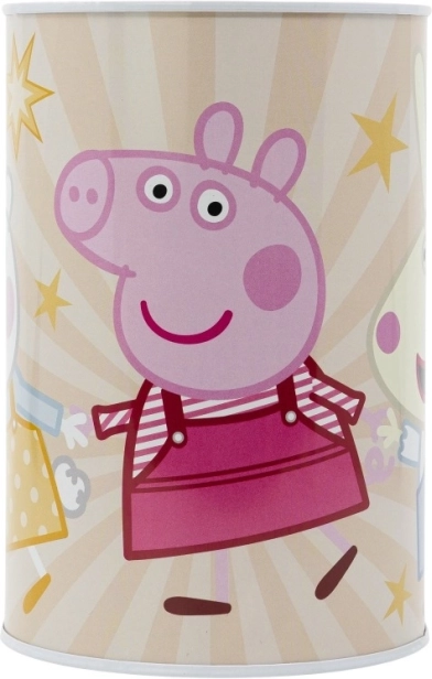 Μεταλλικός κουμπαράς PEPPA PIG