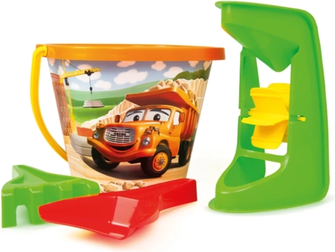 Κουβαδάκι με μοτίβο Tatra για μικρούς κατασκευαστές