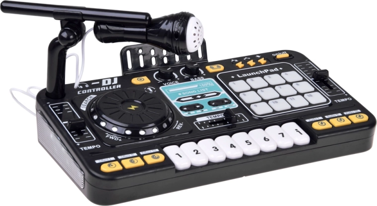 Περιστρεφόμενος δίσκος DJ για εφέ scratch