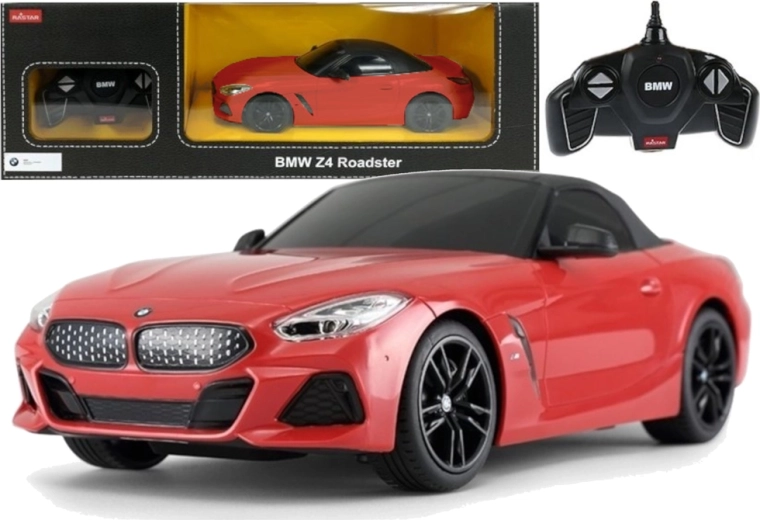 Αυτοκίνητο τηλεκατευθυνόμενο BMW Z4 Roadster Rastar 1:18 – Κόκκινο