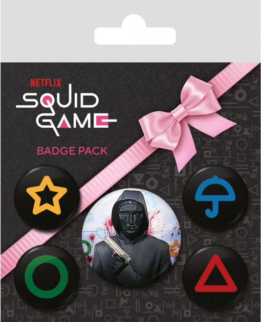 Σετ κονκάρδων SQUID GAME (5 τεμ.)