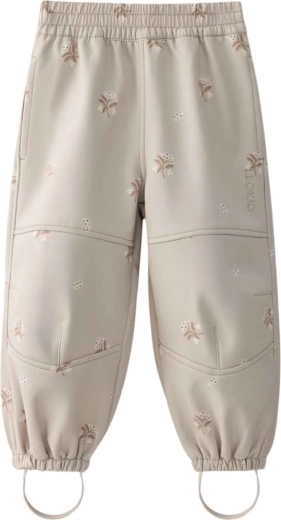 Softshell παντελόνι Leokid Vic Silver cloud flower, μέγεθος 110