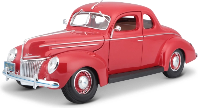 Maisto Ford Deluxe coupe 1939 κόκκινο 1:18