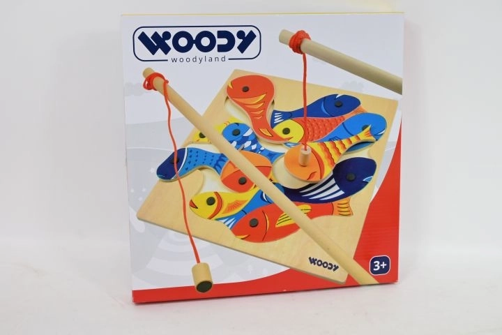 Woodyland μαγνητικό παιχνίδι Ψαράκια με καλάμι