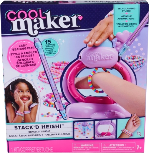 Cool Maker κορδονάκι με χάντρες – στούντιο για βραχιόλια από χάντρες heishi