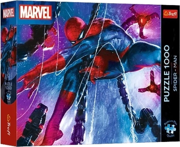 Παζλ Premium Plus Spider-Man: Δίκτυο περιπέτειας 1000 κομμάτια