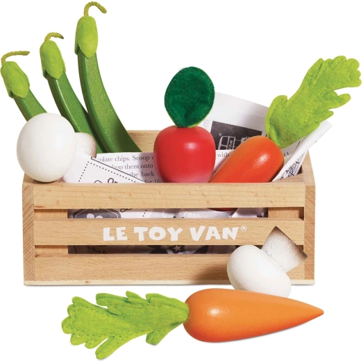 Ξύλινα λαχανικά σε τελάρο Le Toy Van
