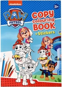 Σελίδες ζωγραφικής και αυτοκόλλητα PAW PATROL – μέγεθος A4