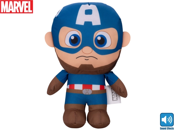 Ηχητική φιγούρα Avengers Captain America 28 cm με μπαταρίες