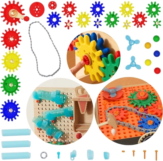 Masterkidz Σετ αξεσουάρ για πάγκο εργασίας STEM 111 τεμ.
