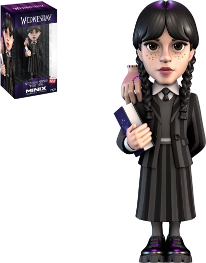 Συλλεκτική φιγούρα MINIX Wednesday Addams με χέρι - 1 τεμάχιο