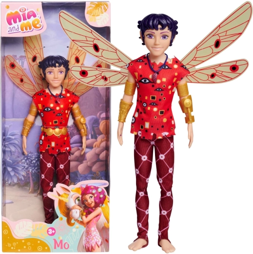 Κούκλα ξωτικού Mo με κινητά φτερά MIA AND ME 23 cm