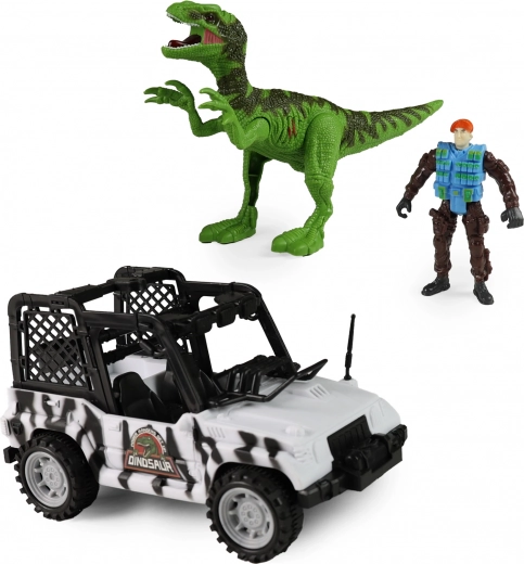 Αυτοκίνητο Dino Park με δεινόσαυρο με ήχο και φως