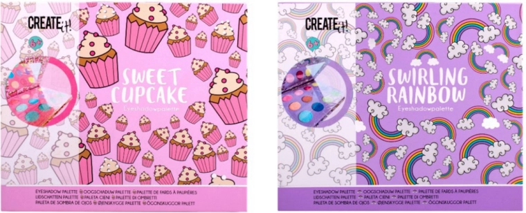 Create It! παλέτα παστέλ σκιών ματιών, 12 χρώματα