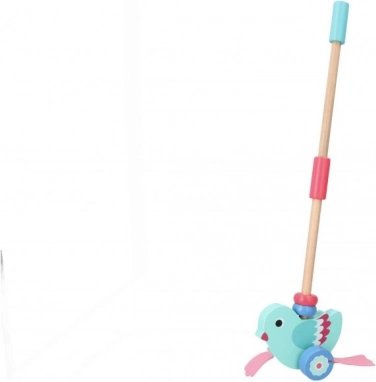 Ξύλινο πουλάκι ώθησης Adam Toys