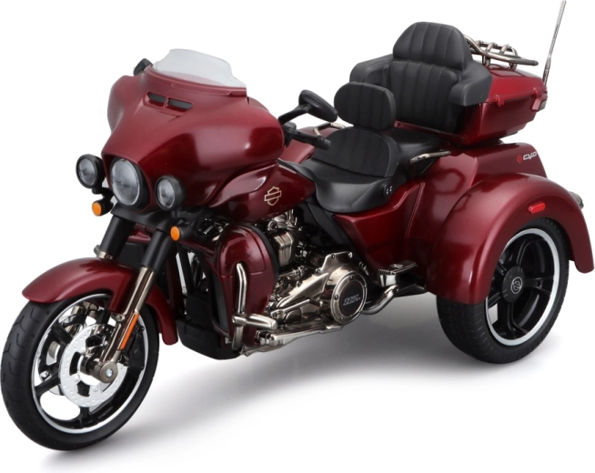 Maisto Harley-Davidson trike CVO Tri Glide 2021 μεταλλικό μοντέλο 1:12 μεταλλικό κόκκινο