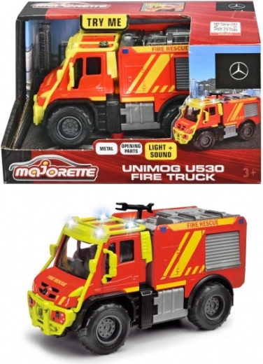 Πυροσβεστικό αυτοκίνητο MERCEDES-BENZ UNIMOG U530 Majorette Grand Series 13 cm