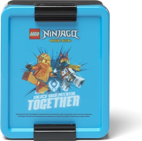 Κουτί σνακ Lego Ninjago μπλε