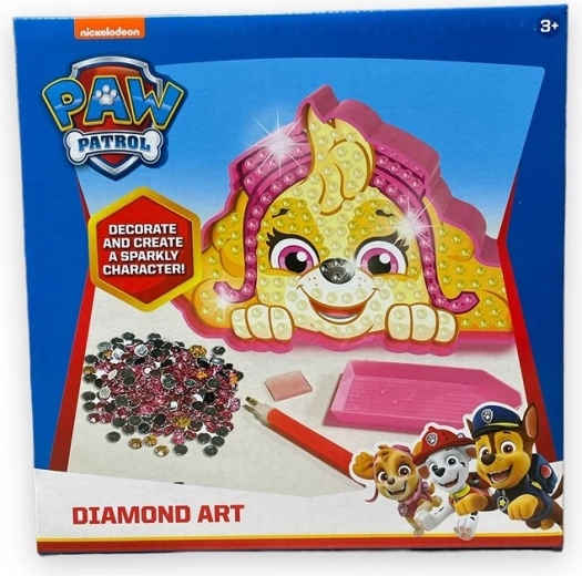 Διαμαντένια ζωγραφική Paw Patrol – Skye 18 × 18 cm
